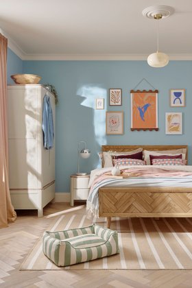 Oak Furnitureland spring/summer 2026 bedroom - Parquet double bed