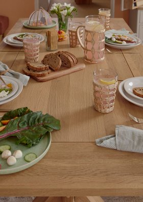 Oak Furnitureland spring summer 2026 dining - Highworth dining table set