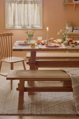Oak Furnitureland Easter 2026 dining - Highworth dining table set