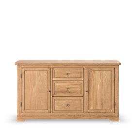 Oak Furnitureland Brennan large sideboard