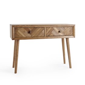 Oak Furnitureland Parquet console table