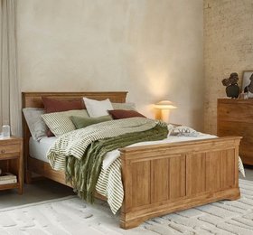 Oak Furnitureland French Farmhouse Double Bed