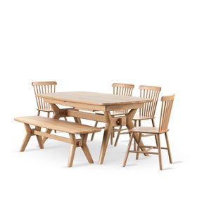 Oak Furnitureland Bentley dining set
