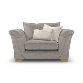 Oak Furnitureland Milldale Loveseat in mink