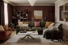 Oak Furnitureland Autumn/Winter 26 living room shoot - Elston modular sofa