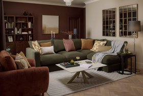 Oak Furnitureland Autumn/Winter 26 living room shoot - Elston modular sofa