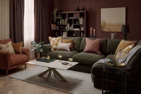 Oak Furnitureland Autumn/Winter 26 living room shoot - Elston modular sofa