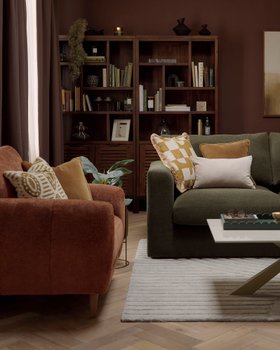 Oak Furnitureland Autumn/Winter 26 living room shoot - Elston modular sofa