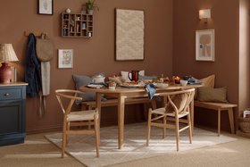 Oak Furnitureland Autumn/Winter 26 dining room - Corton dining set