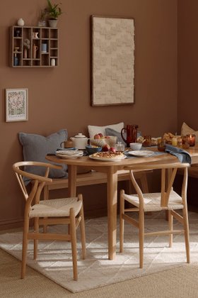 Oak Furnitureland Autumn/Winter 26 dining room - Corton dining set