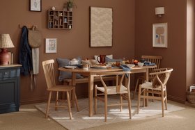 Oak Furnitureland Autumn/Winter 26 dining room - Corton dining set