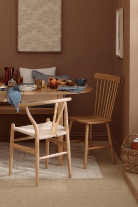 Oak Furnitureland Autumn/Winter 26 dining room - Corton dining set