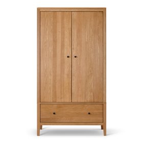 Oak Furnitureland Corton Double Wardrobe
