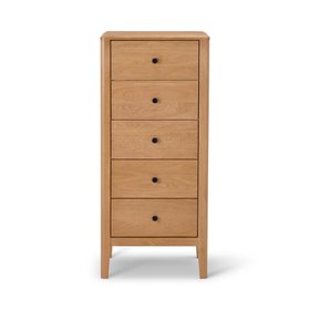 Oak Furnitureland Corton Tallboy