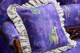 Celestial Promenade Frill Cushion