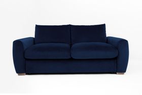 Snug | The Cloud Sundae 3 Seater Sofa in Midnight Blue