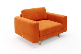 Snug sofa | The Big Chill 1.5 Snuggler  in Marmalade