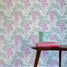 WISTERIA wallpaper in Duckegg