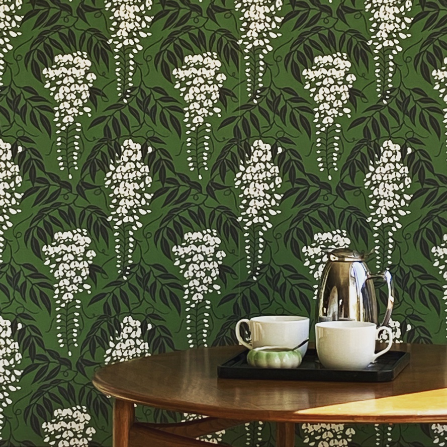 WISTERIA wallpaper in Linden