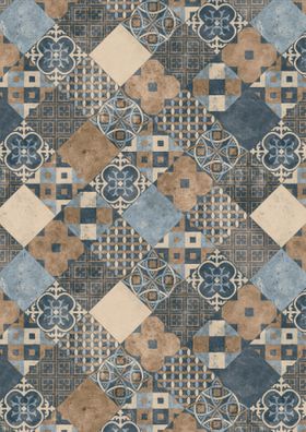 Harlem Leonardo Indigo Vinyl Flooring