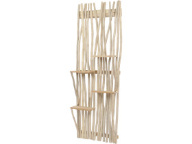 Kobu Natural Teak Large Wall Organiser