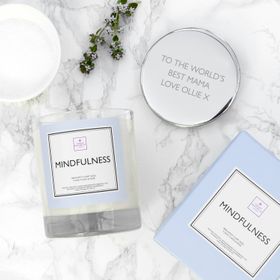 Personalised Message Mindfulness Scented Candle