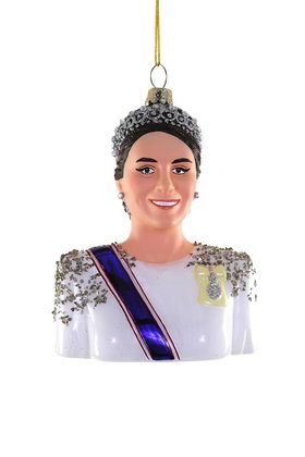 PRINCESS KATE GLASS TREE ORNAMENT