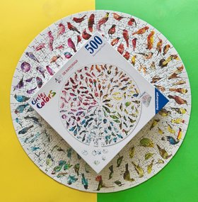 Bird Colour Wheel 500pc Jigsaw Puzzle