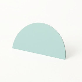 Block Design - Geometric Photo Clip - Circle, Blue
