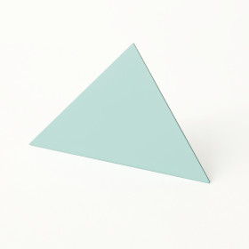 Block Design - Geometric Photo Clip - Triangle, Blue