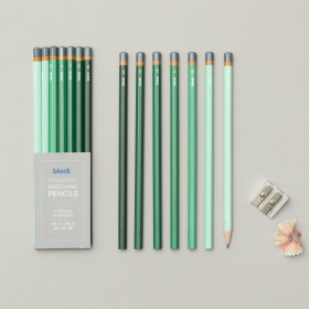  Gradient Sketching Pencils in Green
