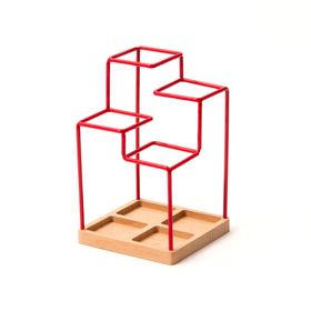Block Design - Sketch Desk Tidy - Red