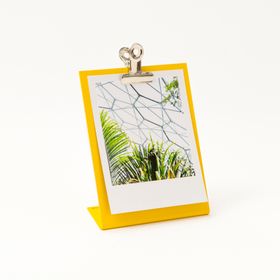 Block Design Clipboard Frame - Small - Yellow