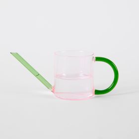 Watering Can Pink Green