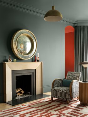 Benjamin Moore, Blue Spruce 1637, Soft Glow 014 From £21.50 Per 0.94l