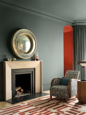 Benjamin Moore, Blue Spruce 1637, Soft Glow 014 From £21.50 Per 0.94l