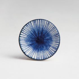 Japanese Radial Knob Blue/White