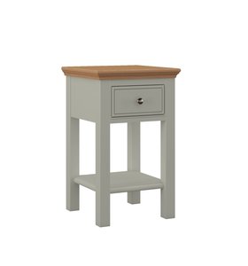 Louis Bedside Lamp Table with Shelf