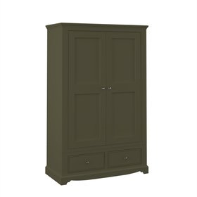 Louis Wide Wardrobe 2 Drawers