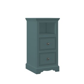 Louis 2 Drawer Open Bedside  Mylands Burlington Arcade