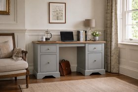 Amberley Large Double Pedestal Desk 2