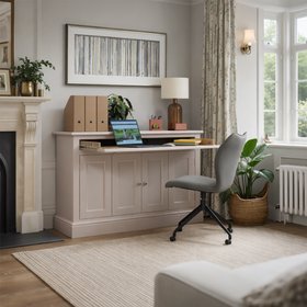 Amberley Hideaway Workstation Desk