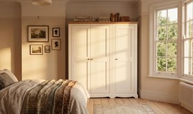 Louis All Hanging 3 Door Wardrobe