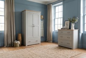 Portland Wardrobe & Chest of drawers