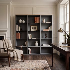 Boradway Modular Triple Bookcase   Home Office