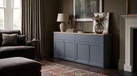 Broadway Modular 4 Door 2 Drawer Sideboard   Living Room