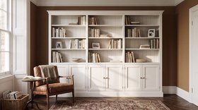 Amberley Triple Storage Bookcase 03
