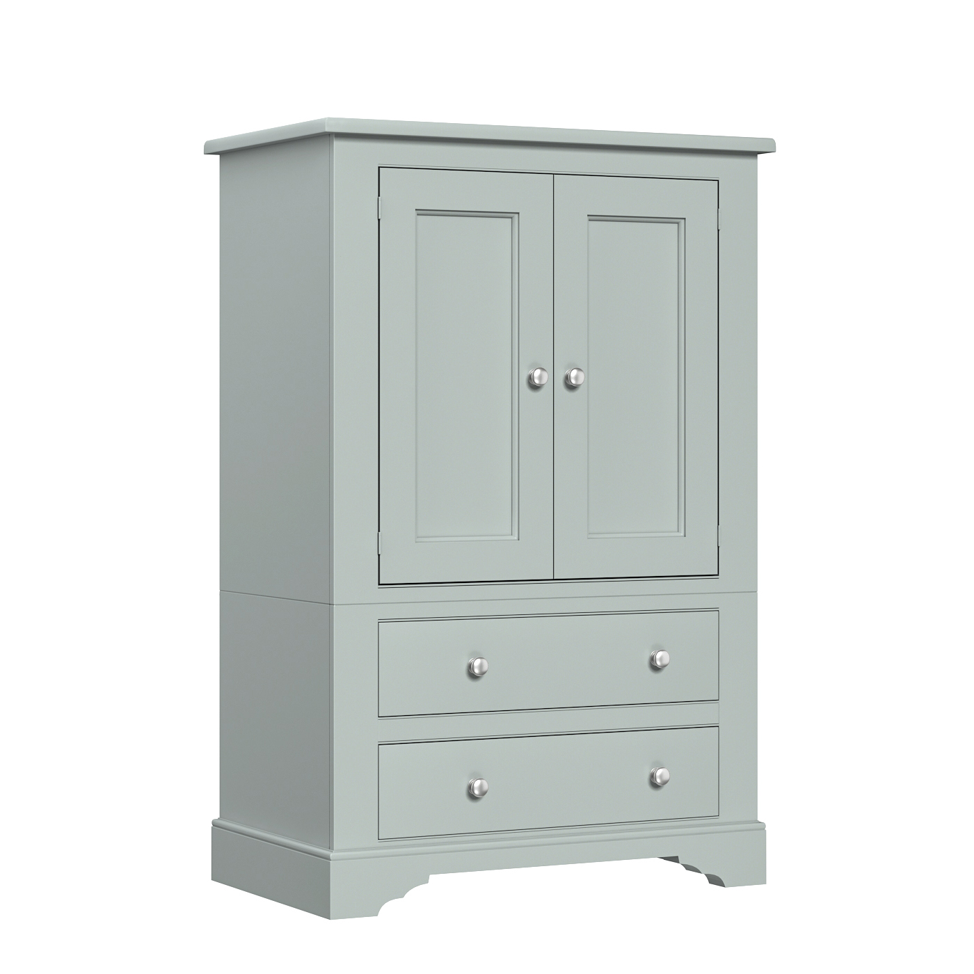 Amberley Low Wardrobe With Drawers