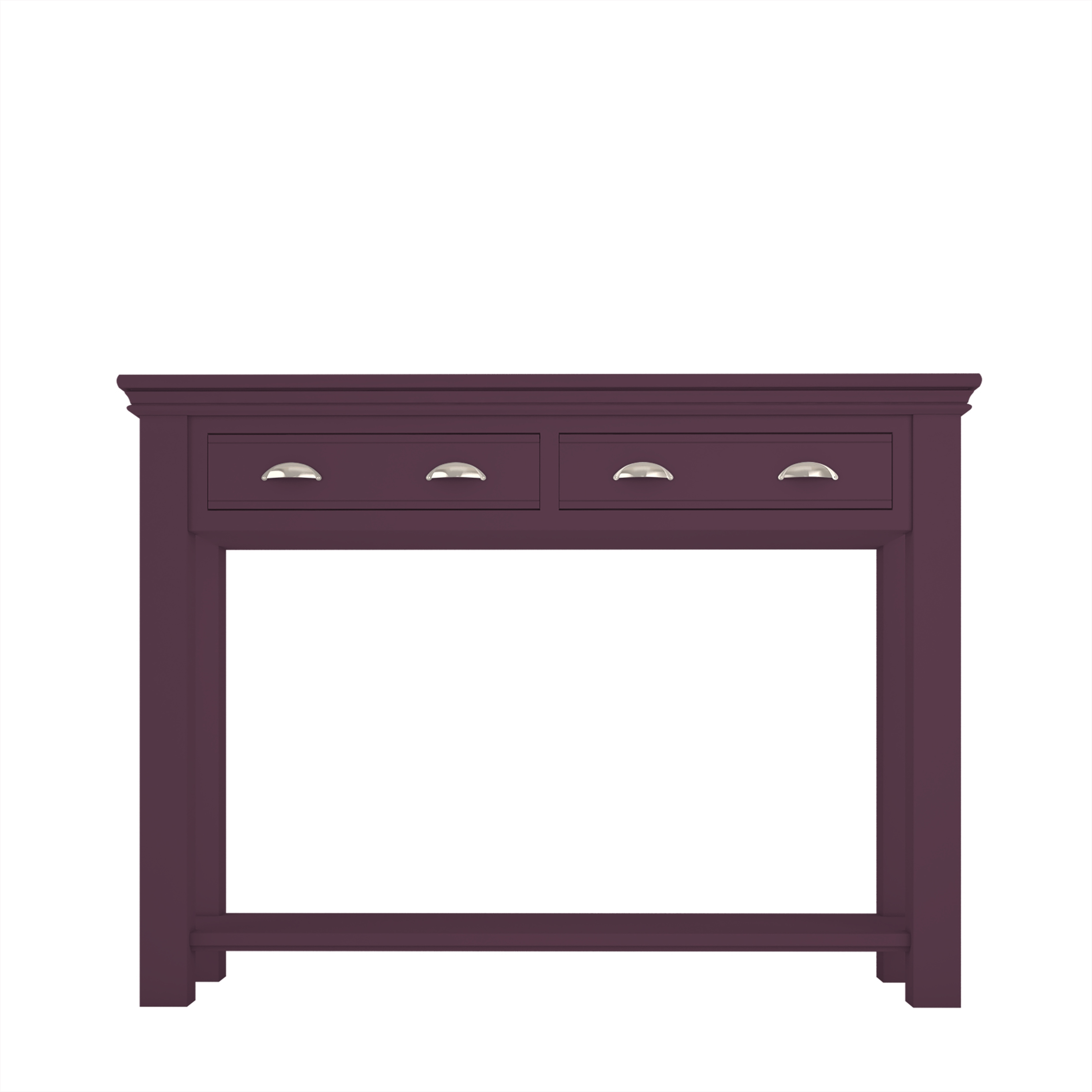 Island Breeze Large Console Table - Brinjal