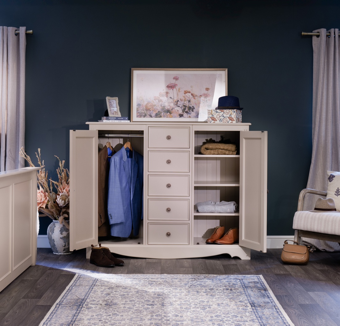 Annabel Attic Low Wardrobe